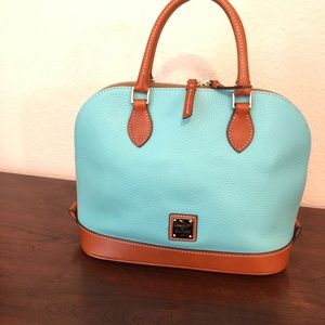 Dooney & Bourke Pebble Grain Zip Zip Satchel